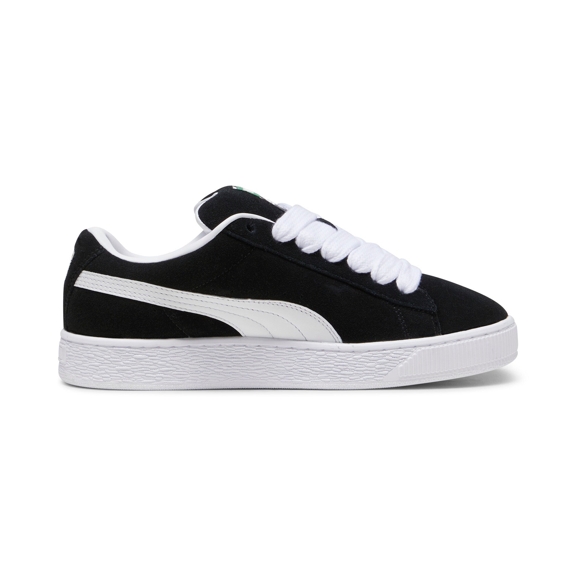 PUMA Suede XL sneakers in alpine snow - black
