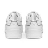 Puma mayze ut metallic sneakers in white - Back View