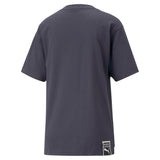 Puma X vogue relaxed tee in red - Back View