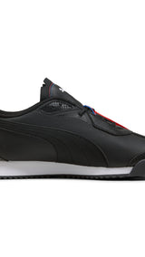 Puma BMW M motorsport roma stradale sneakers in black and white - Side View 03