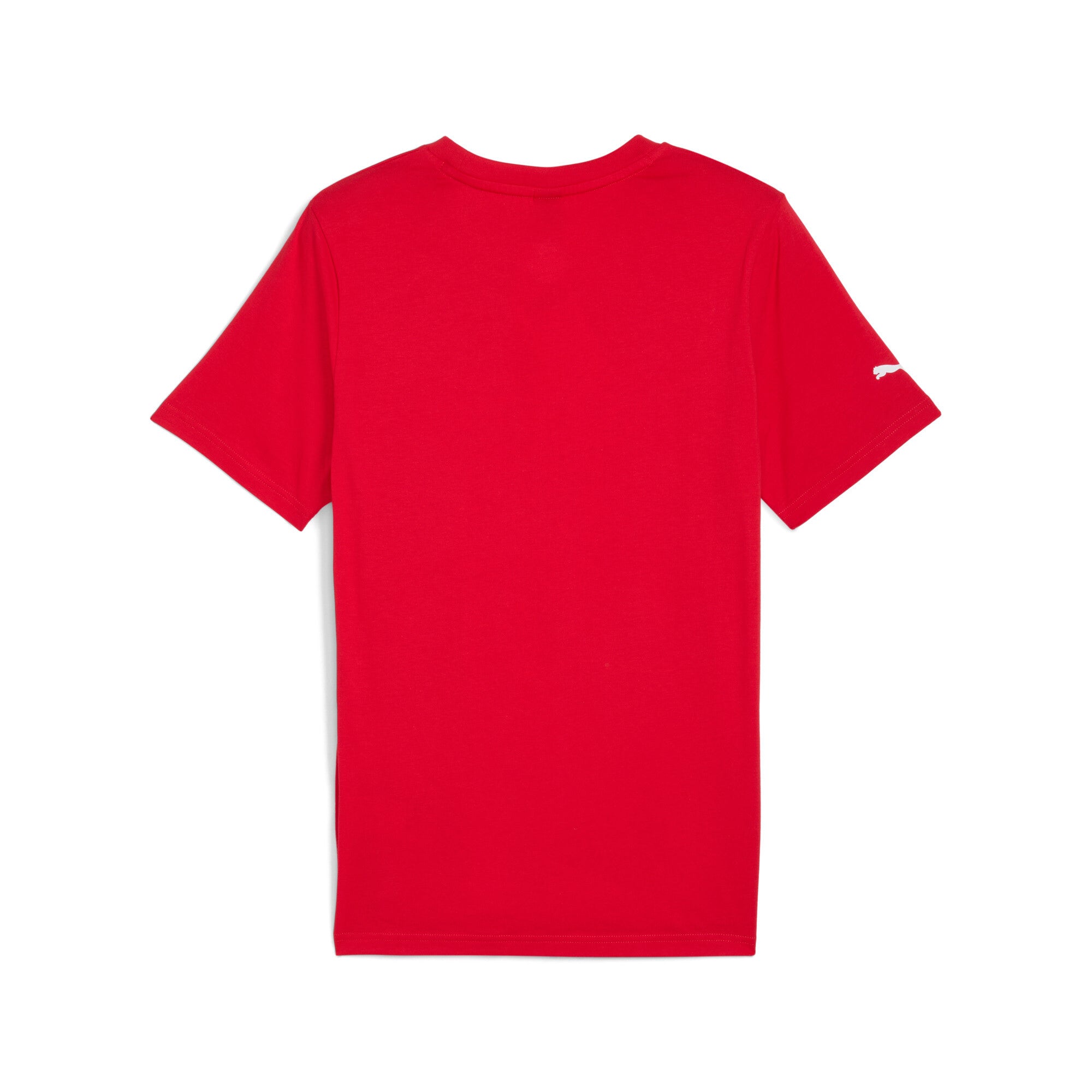 PUMA Scuderia Ferrari sportswear coloured shield tee in rosso corsa - rosso corsa