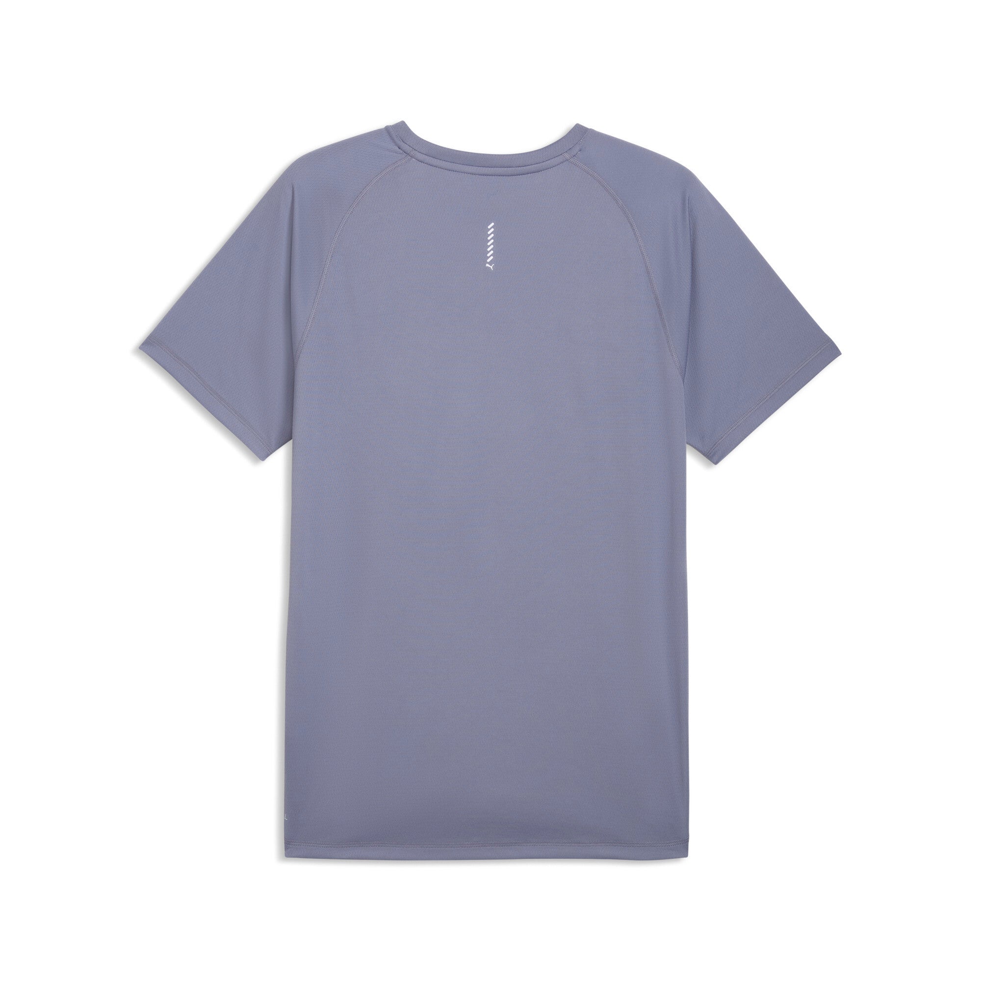 PUMA VELOCITY running tee men in gray sky — back view