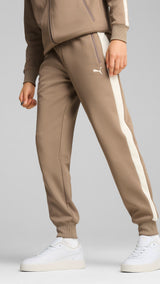 Puma T7 always on track pants in brown - Model Shot 01