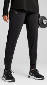Puma modest joggers in black - Model Shot 01