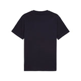 Puma essentials tape tee in new navy - Back View