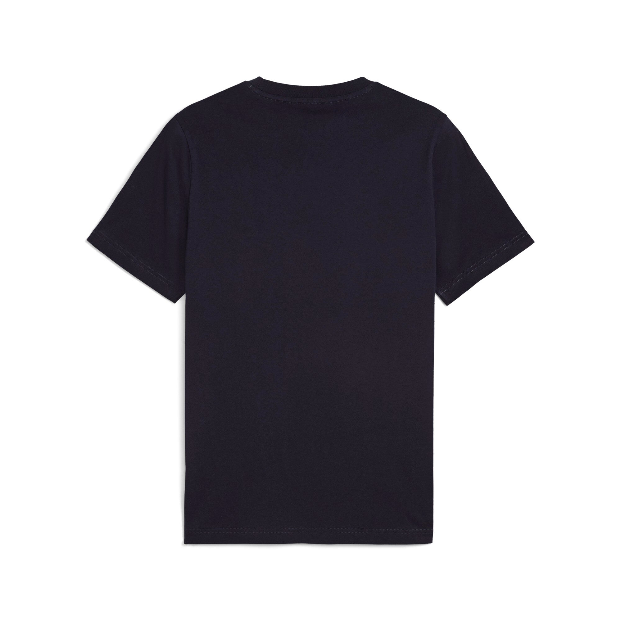 Puma essentials tape tee in new navy - Back View