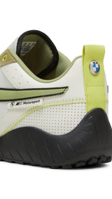 Puma BMW M motorsport SPEEDFUSION 2.0 sneakers in vapor gray and calming green - Back View