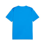 Puma teamULTIMATE football jersey in electro royal and white - Back View