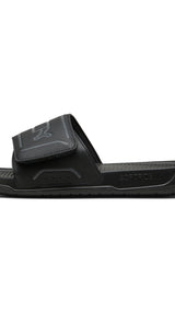 Puma royalcat comfort 2 slides in black and cool dark gray - Side View 02