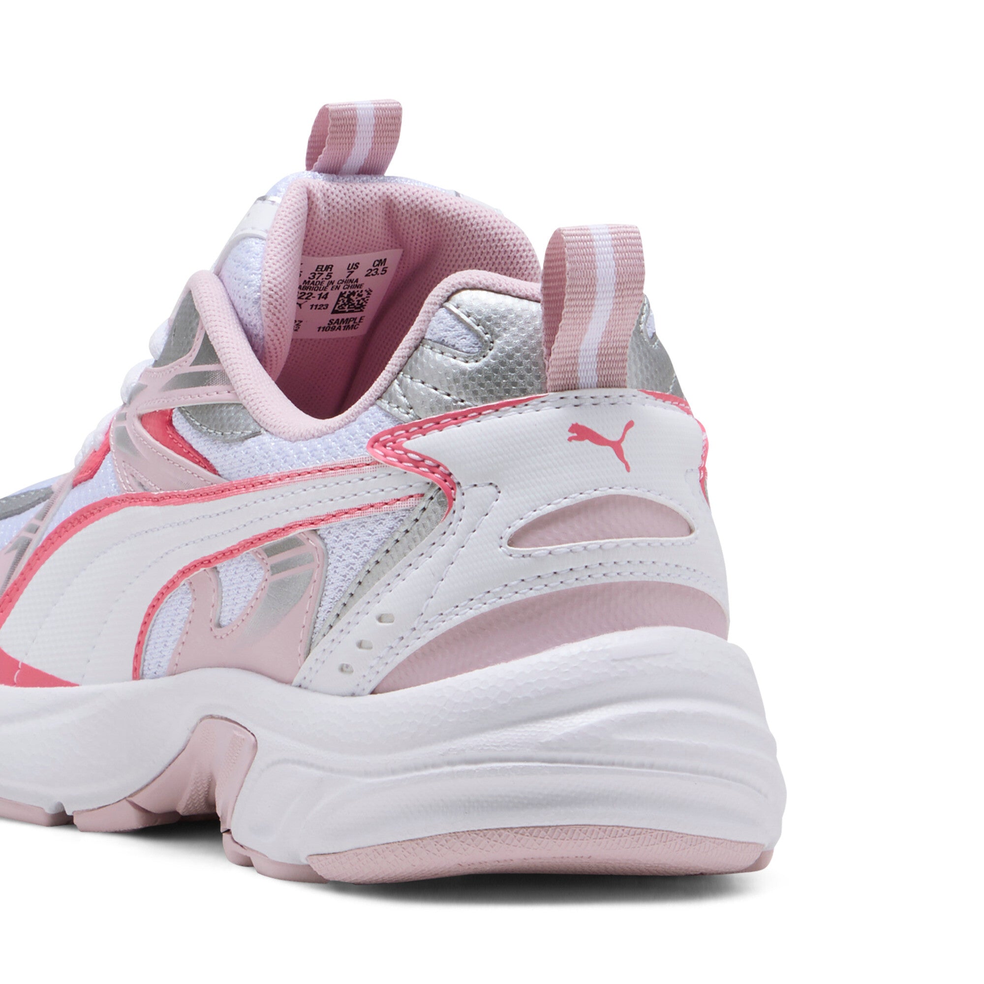 Puma milenio tech sneakers in white - Back View