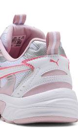 Puma milenio tech sneakers in white - Back View