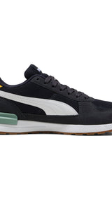 Puma graviton trainers in black - Side View 03