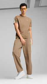 Puma T7 always on relaxed track pants in totally taupe - Model Shot 03