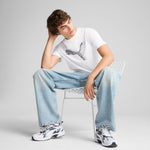 Puma graphics cat logo tee in white - Model Shot 03