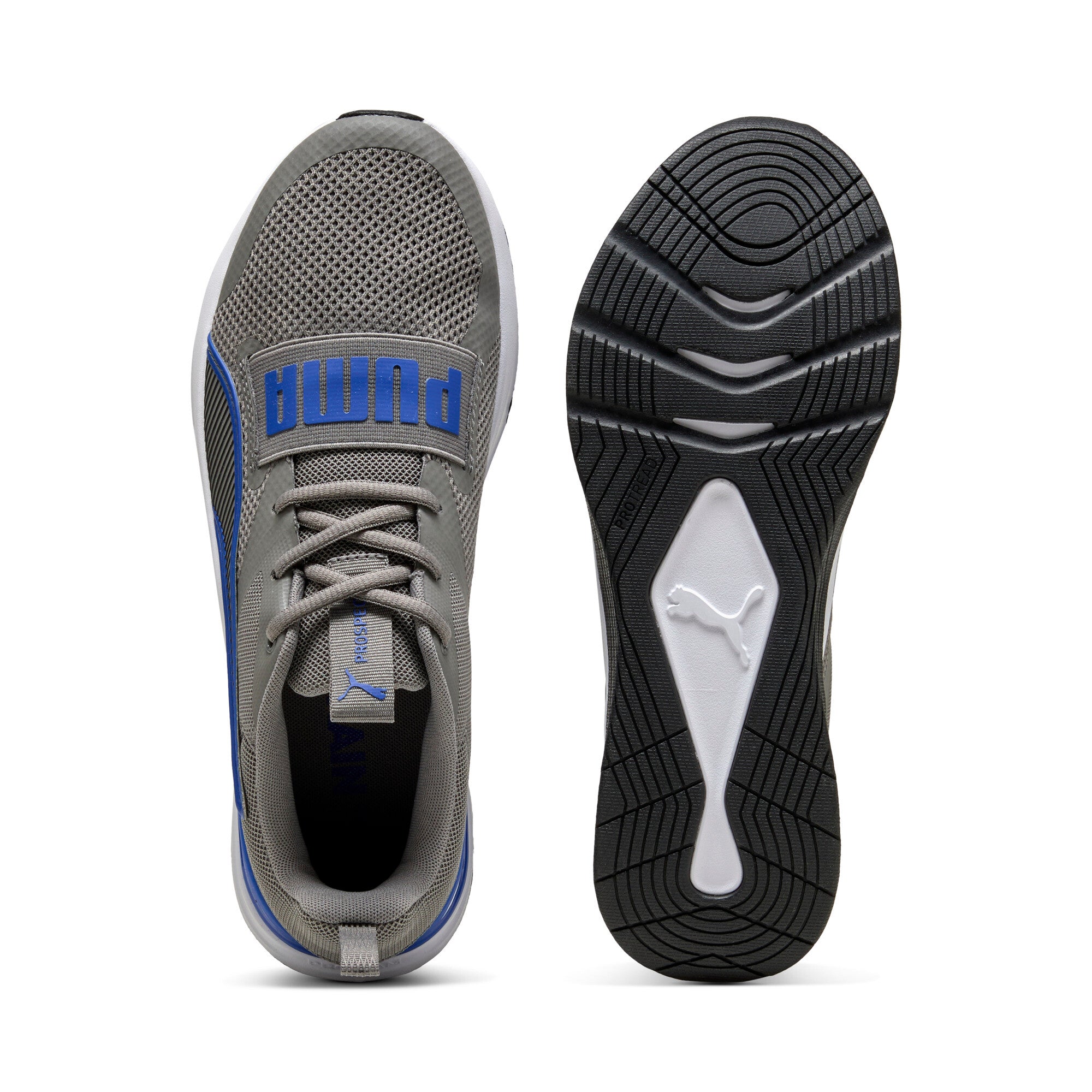 Puma training prospect shoes in gray - Side View 02