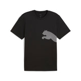 PUMA TRAIN ALL DAY big logo tee - black