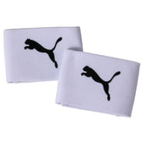 Puma sock stoppers wide in white and black - Front View
