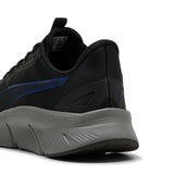 Puma running flexfocus lite modern woven shoes in black - Back View