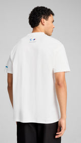 Puma BMW M motorsport badge tee in white - Model Shot 02