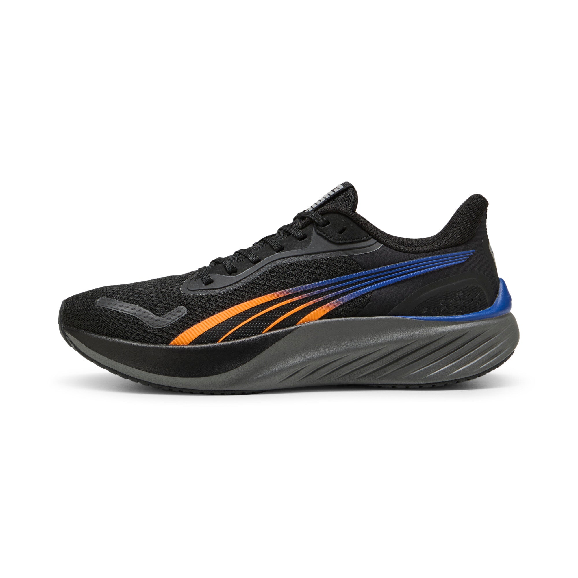 Puma pounce lite running shoes in black - Side View 01