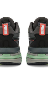 Puma supertec trainers in gray - Back View