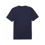 Puma teamFINAL football training jersey in navy and silver - Back View