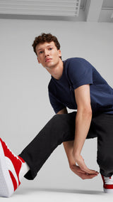 PUMA Suede XL sneakers in alpine snow - for all time red