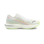 Puma deviate nitro spectra women's running shoes in white - Side View 03