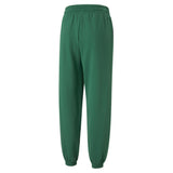Puma classics sweatpants in green - Back View