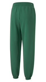 Puma classics sweatpants in green - Back View
