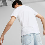Puma BMW M motorsport essentials logo tee in black - Model Shot 02