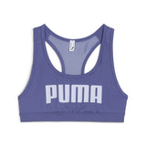 Puma 4keeps bra in blue crystal - Front View