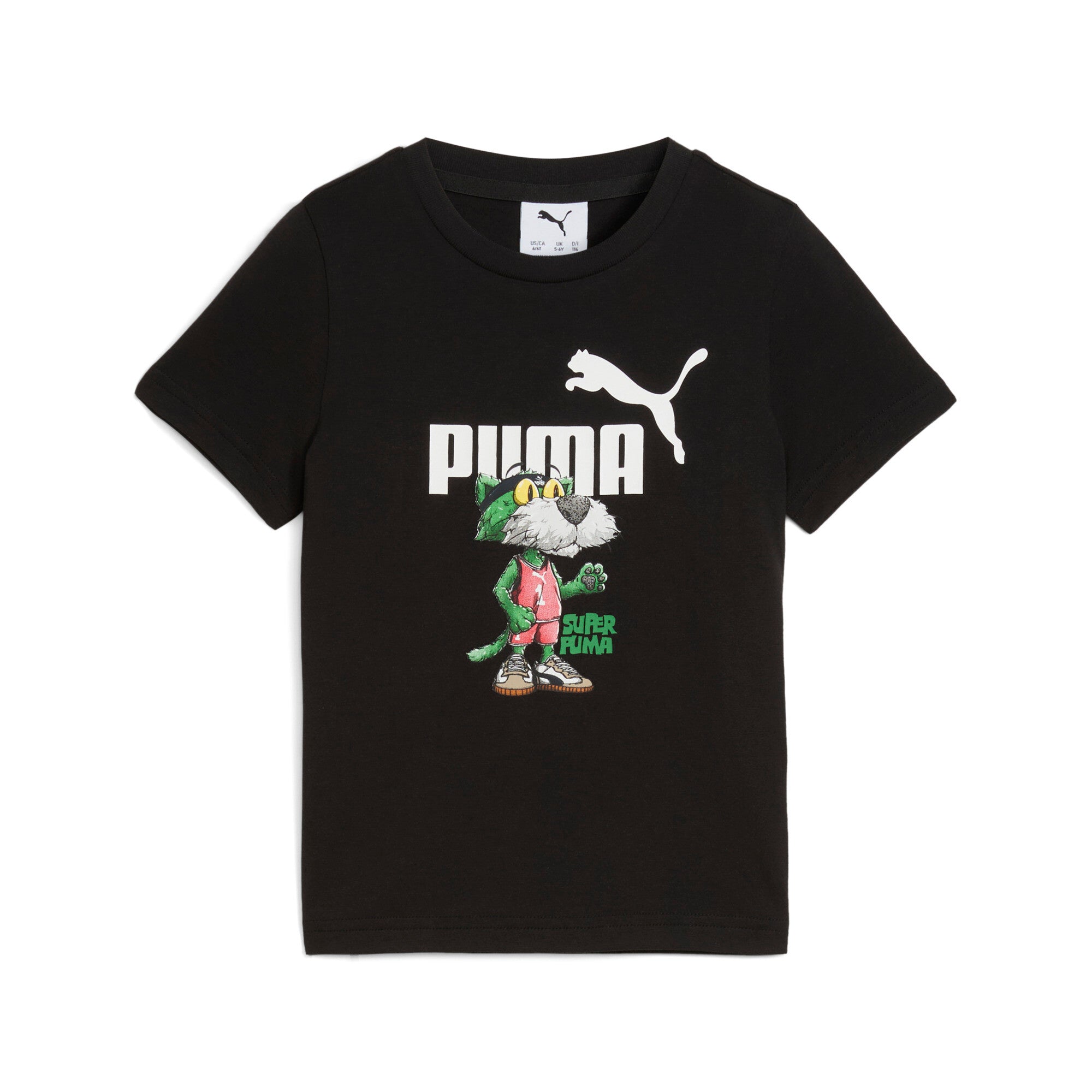 PUMA Super puma graphic tee - black