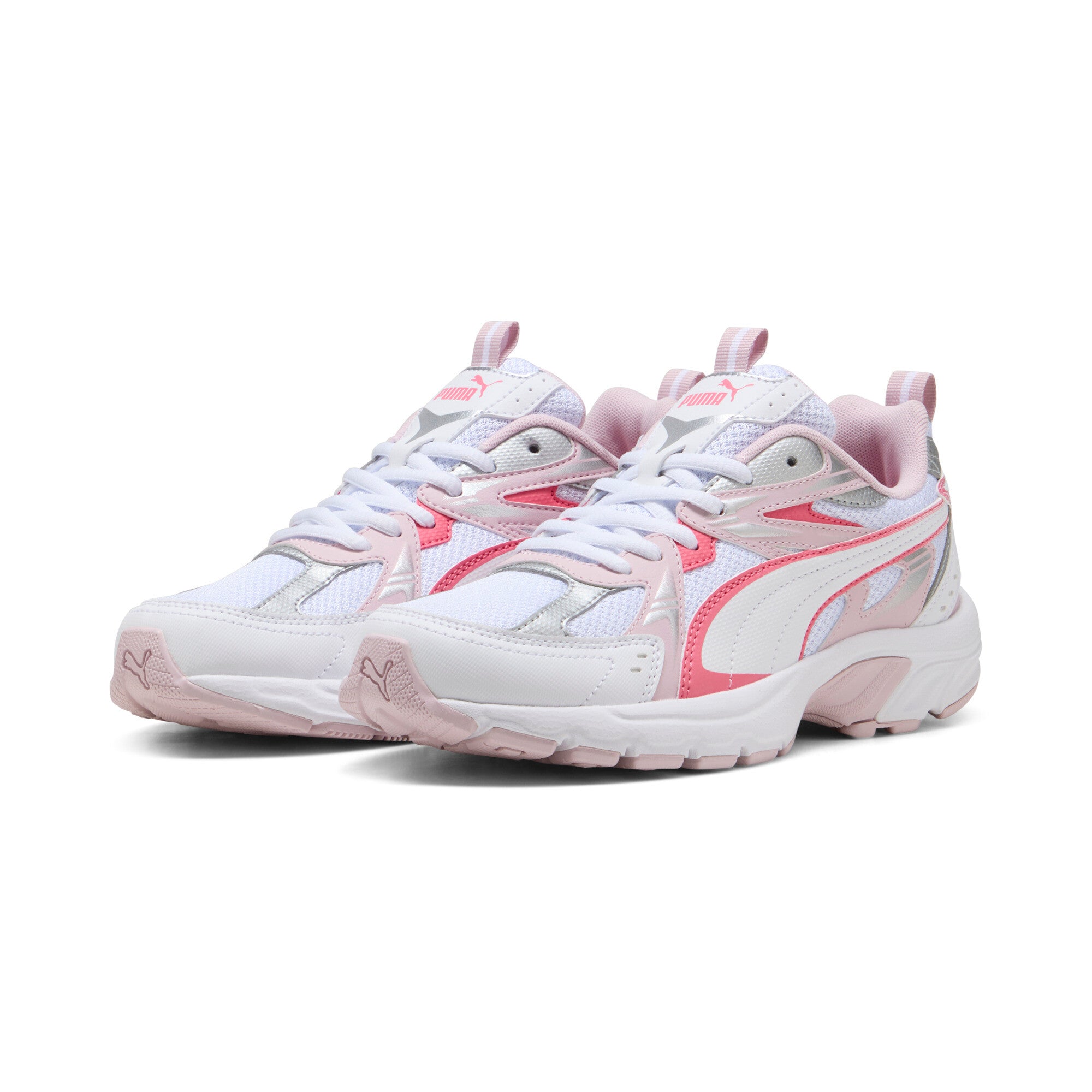 Puma milenio tech sneakers in white - Front View