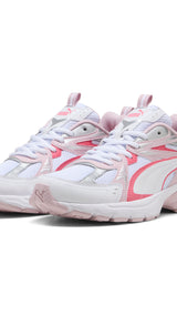 Puma milenio tech sneakers in white - Front View