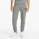 Puma essentials slim pants in black - Model Shot 01