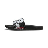 Puma swimming F1® leadcat 2.0 logo sandals in black - Side View 02