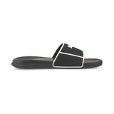 Puma popcat 20 shower sandals in black - Side View 03