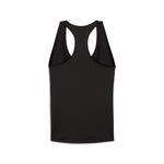 Puma tad essentials racerback tank in black - Back View