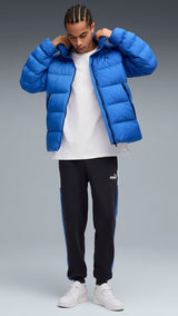 PUMA ESSENTIALS block sweatpants - new navy