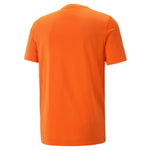 Puma graphics cat tee in orange - Back View