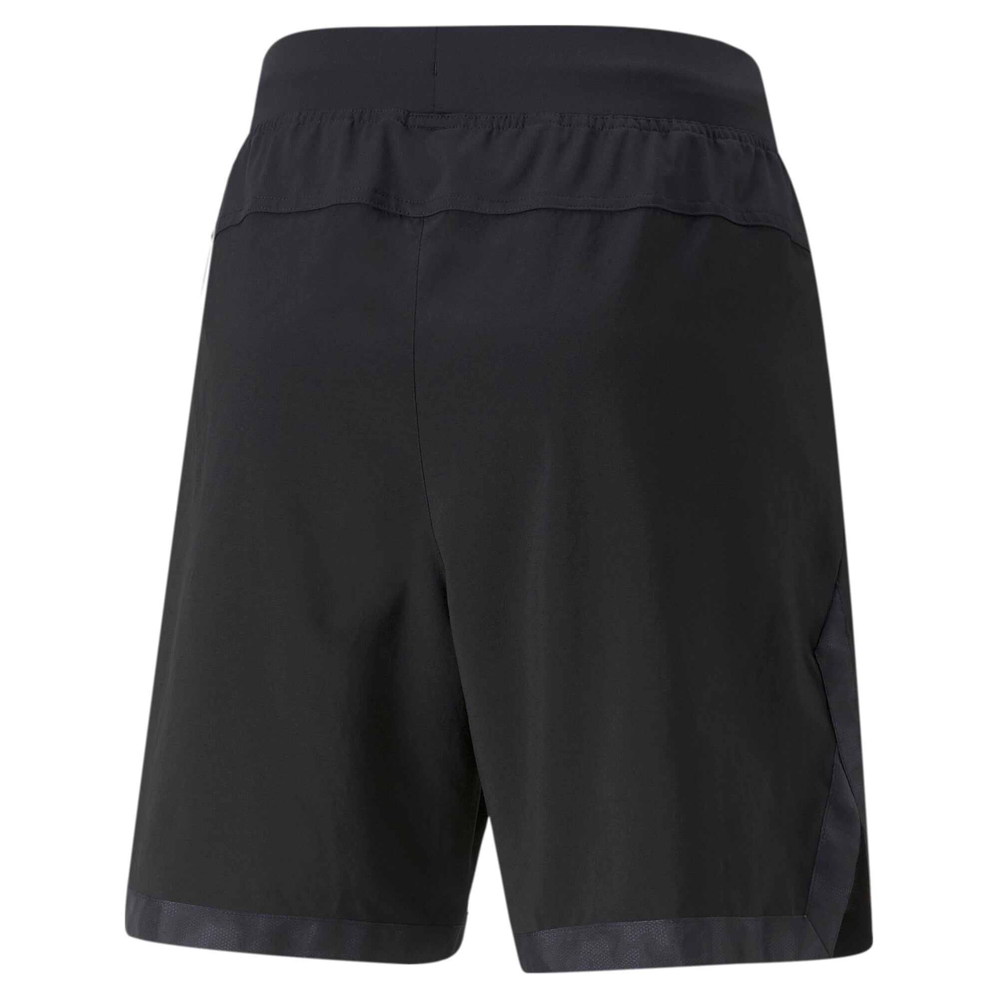 Puma training train off season 8" shorts in black - Back View
