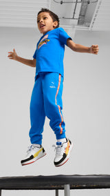 PUMA X HOT WHEELS™ sweatpants in light gray heather - team royal