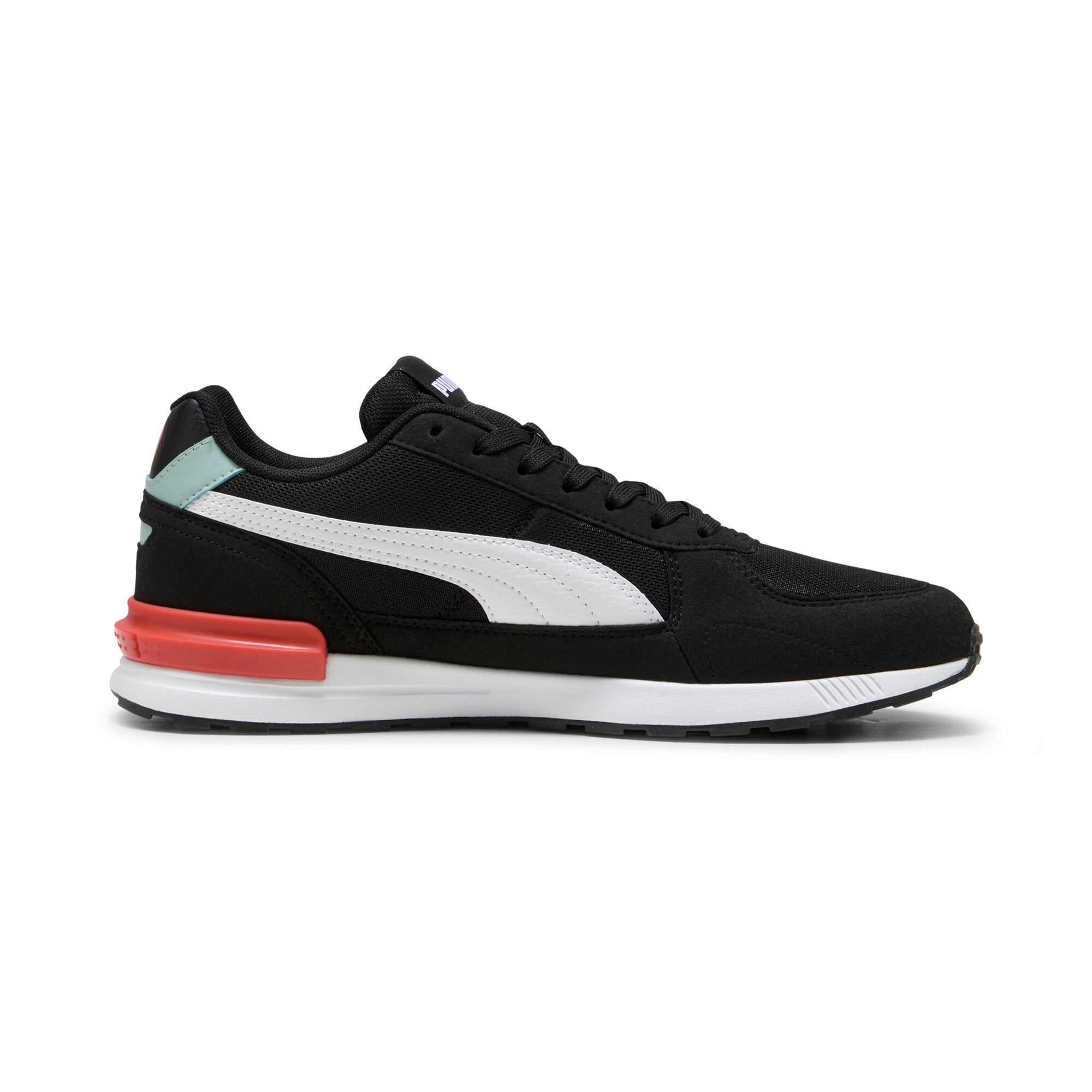 Puma graviton trainers in black - Side View 03