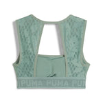Puma move lace bra in green moon - Back View
