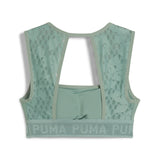 Puma move lace bra in green moon - Back View