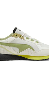 Puma BMW M motorsport SPEEDFUSION 2.0 sneakers in vapor gray and calming green - Side View 03