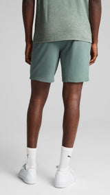 Puma class 8" shorts in green moon - Model Shot 02