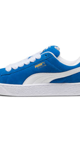Puma suede XL sneakers in team royal and white - Side View 01