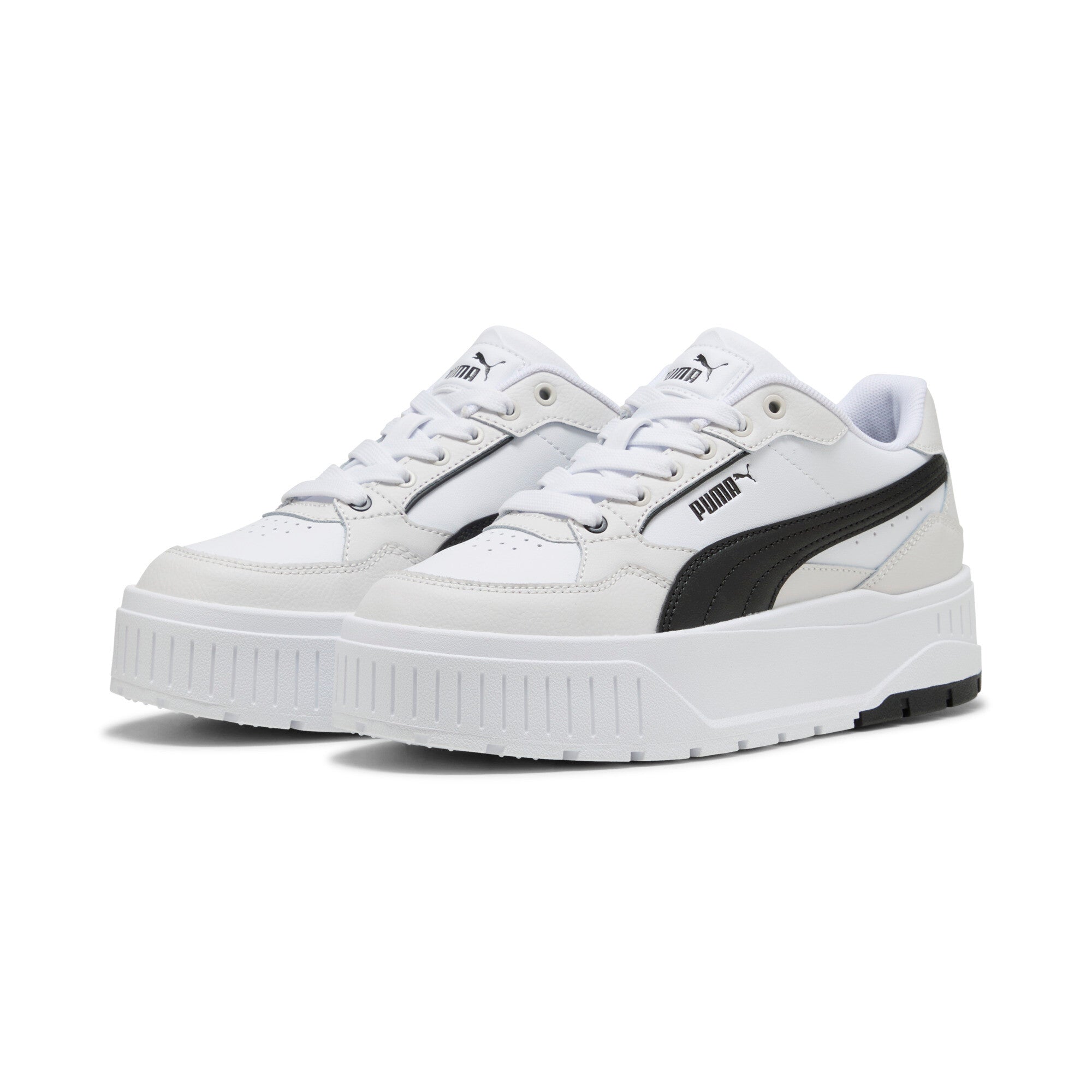 Puma karmen II idol sneakers in white - Front View